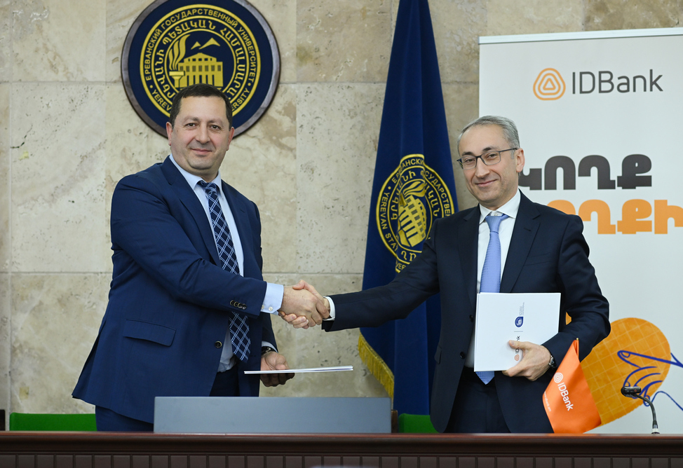 IDBank-ը ԵՊՀ-ի արցախցի 103 ուսանողի 35 մլն դրամի չափով կրթաթոշակ կտրամադրի (ՎԻԴԵՈ)