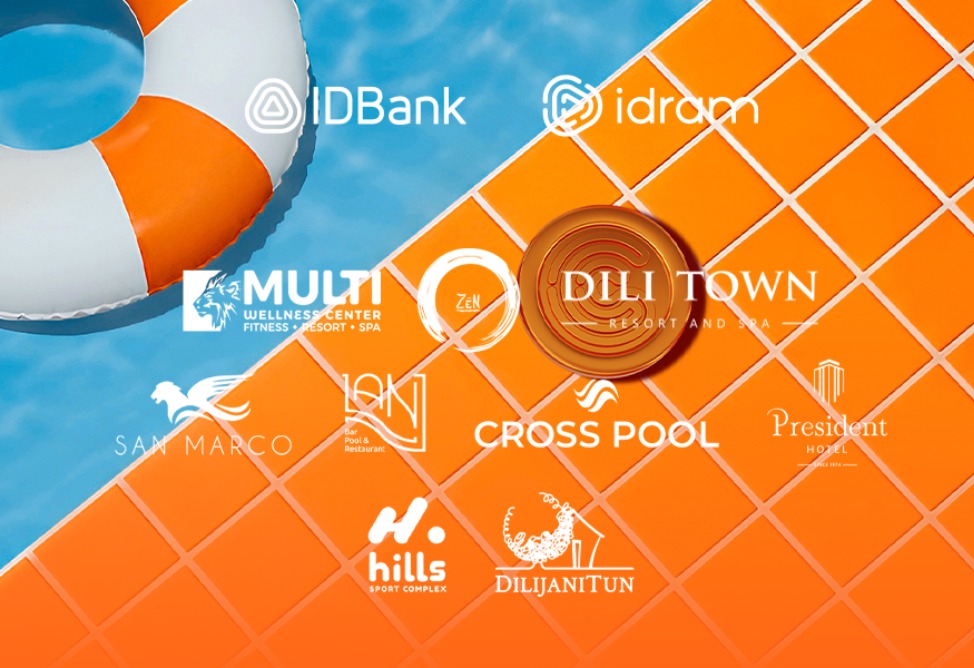 Idram&IDBank предлагают до 30% кешбэка при оплате idcoin-ами в бассейнах этим летом