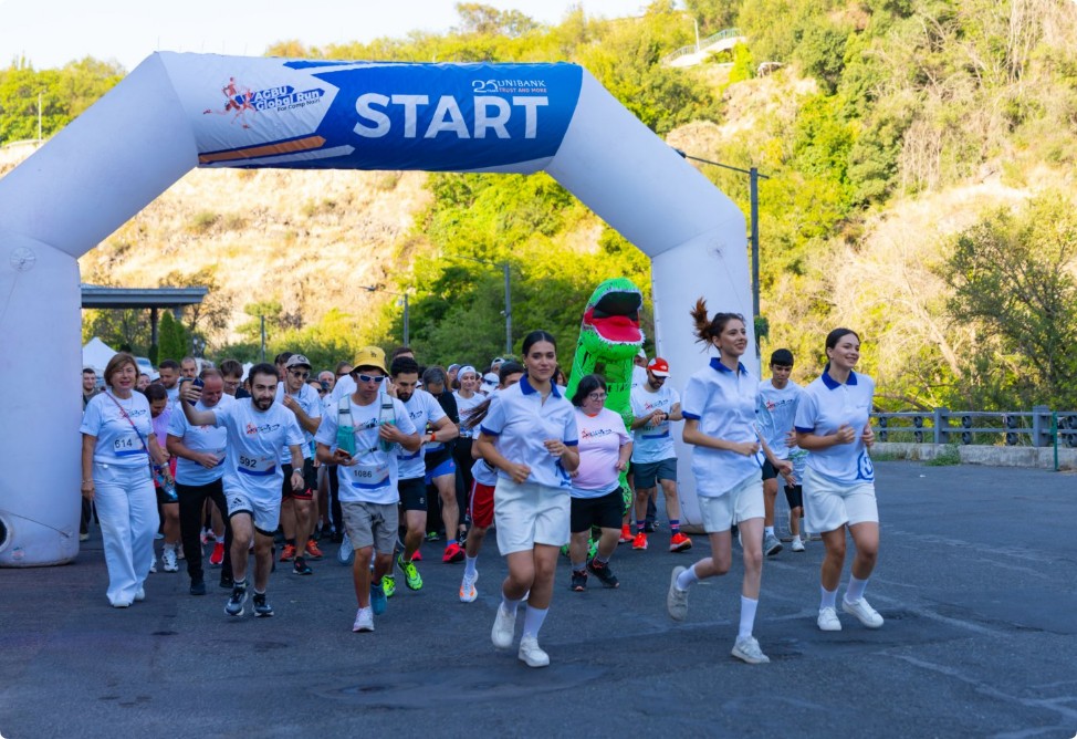 Юнибанк поддержал AGBU Global Run в качестве главного спонсора в 22 городах мира